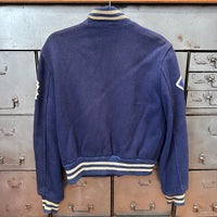 1960’s Bulldog Patched Wool Varsity Jacket 21” Chest