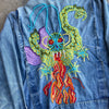 1950’s/60’s Buckaroo by Big Smith Denim Jacket with Embroidered Dragon