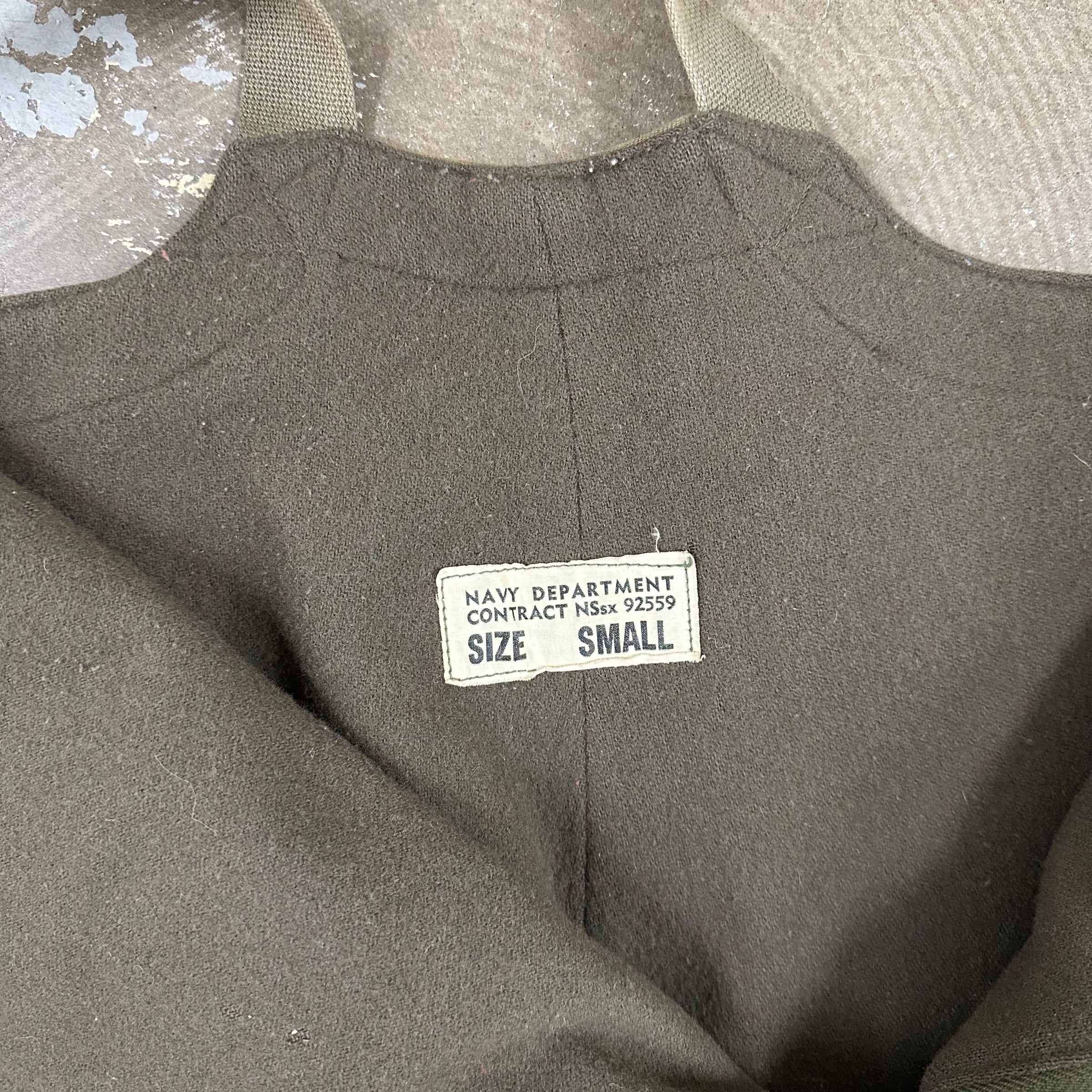 1940’s WWII USN Deck Overalls Size Small