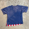 1960’s Leisurewear by Parkley Pop Art American Flag T-Shirt Small