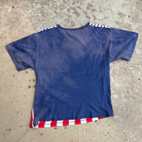 1960’s Leisurewear by Parkley Pop Art American Flag T-Shirt Small