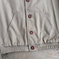 1970’s h.i.s Cropped Tan Work Jacket 22” Chest