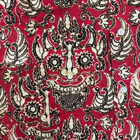 1960’s/70’s Barong Mask Print Cabana Style Shirt M/L