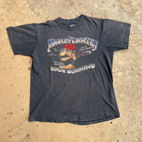 1980’s Harley Davidson “Rice Burning” T-Shirt Medium