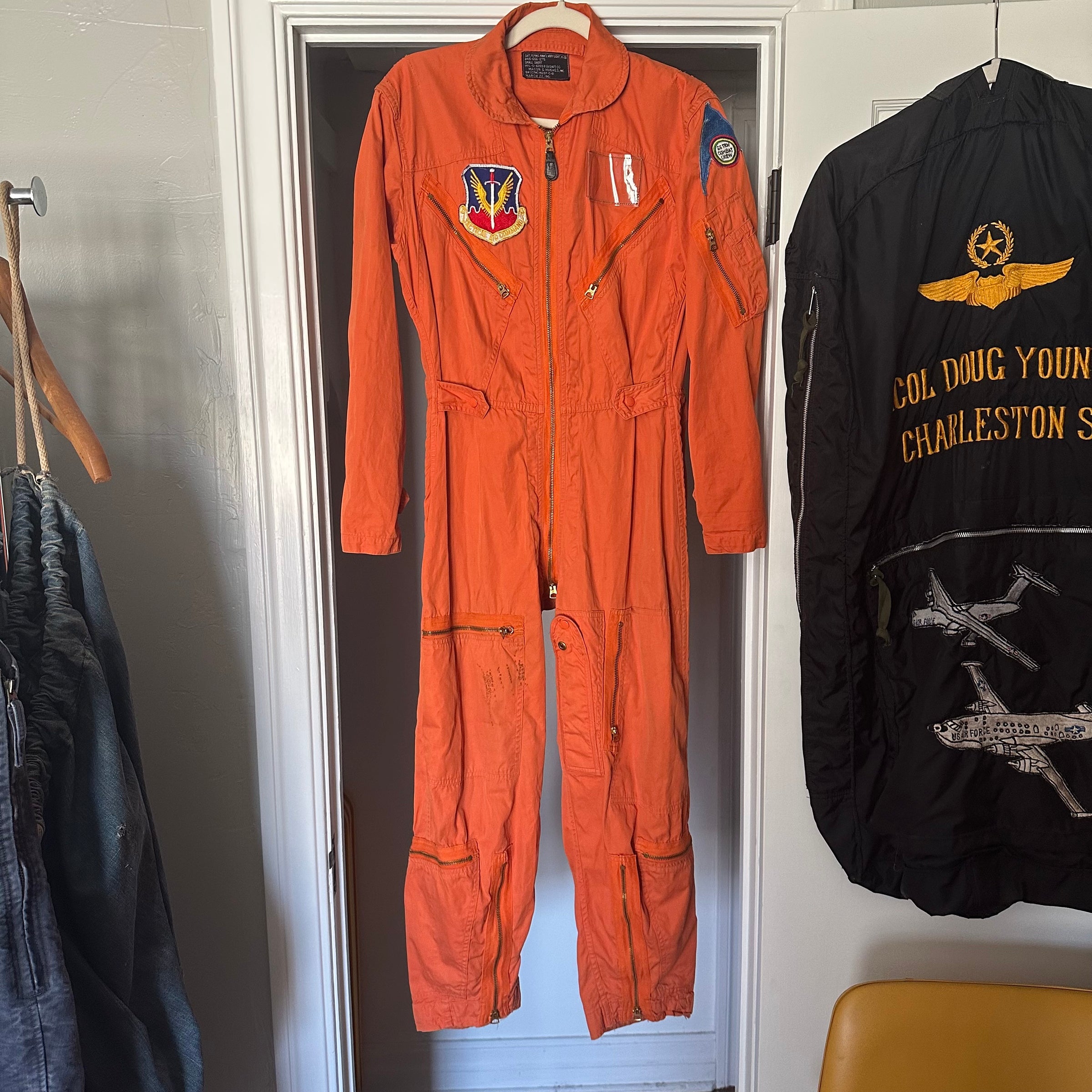1960’s 66th Tactical Reconnaissance Wing K-2B Flight Suit Size 38