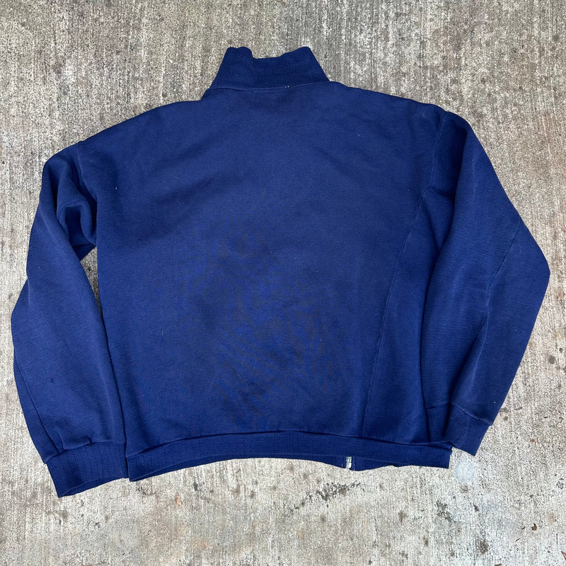 1970’s German Full Zip Cotton Sweatshirt Size 42