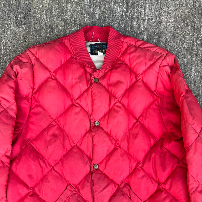 1960’s Eddie Bauer Bauer Down Quilted Jacket XL
