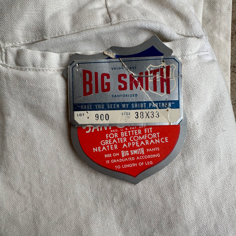 1940’s/50’s Deadstock Big Smith Work Pants Tagged 38” x 33”