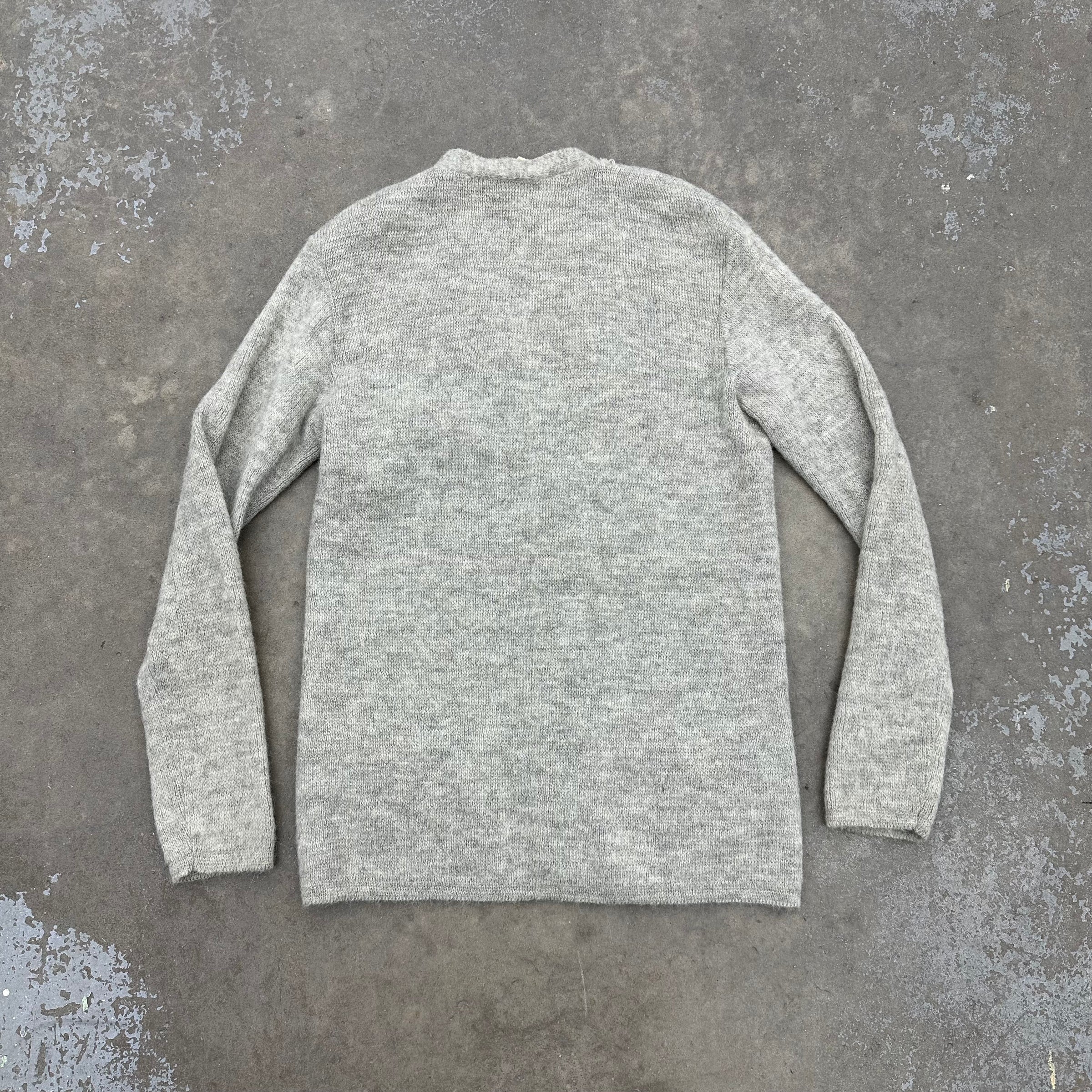 1970’s Superfine Alpaca Wool Cardigan Sweater Medium