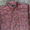1990’s J Crew Paisley Button Down Shirt Large