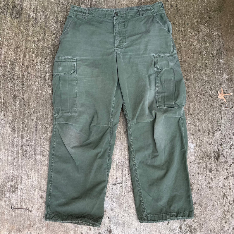 1960’s Vietnam War Ripstop Jungle Pants Medium Short