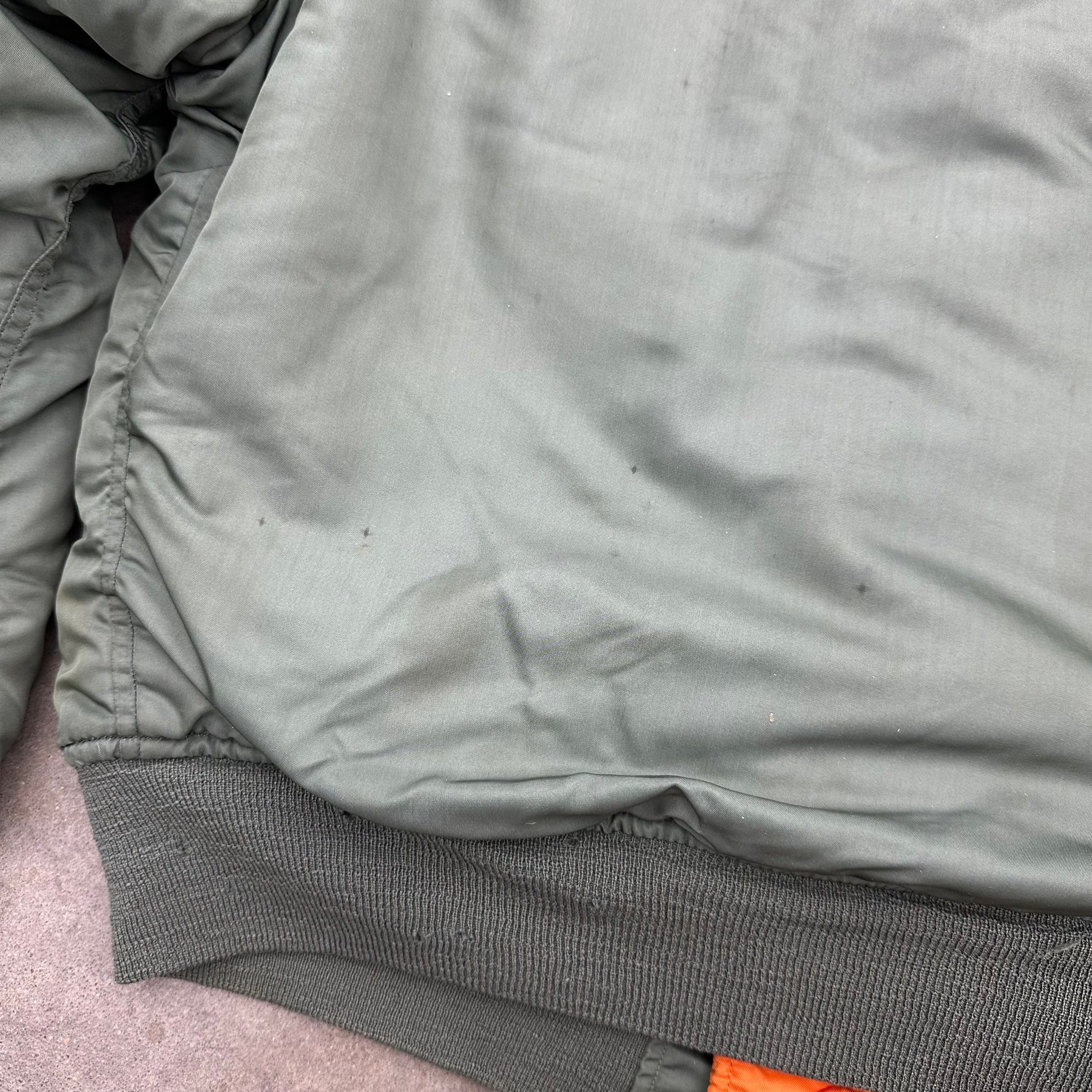 1960’s USAF Reversible MA-1 Flight Jacket Size Medium