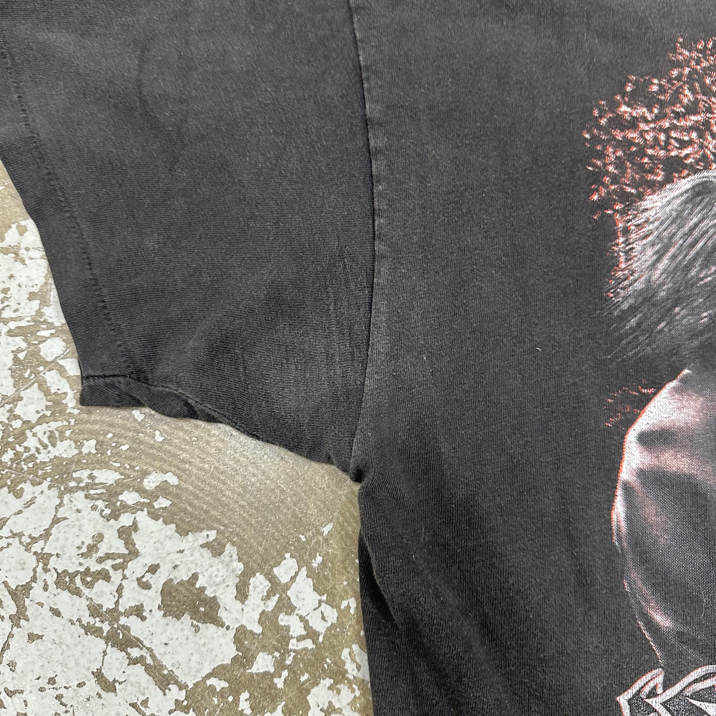 1990’s Harley Davidson Follow Nobody 3D Emblem T-Shirt XL