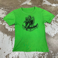 1960’s/70’s French 8th Marine Parachute Regiment Flock Print T-Shirt Small