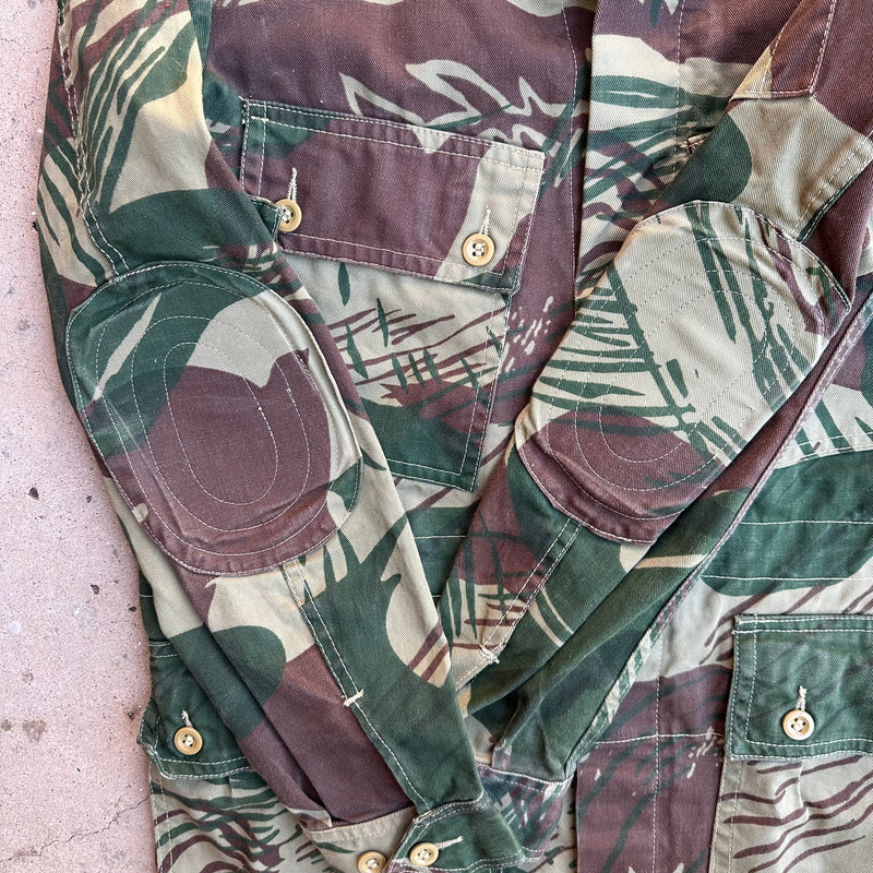 1970's Rhodesian Brushstroke Camo Field Jacket Size 2