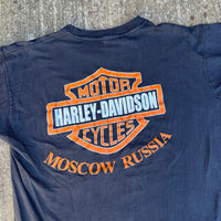 1990’s Harley Davidson Moscow Russia T-Shirt Large