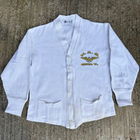 1940’s WWII USN Naval Air Station Norfolk Cotton Cardigan Sweater
