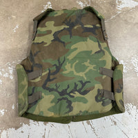 1980’s US Army Woodland Camo M81 PASGT Flak Vest Large