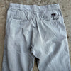 1950’s Anthony’s Buckhide Grey Sailcloth Cotton Work Pants 30” Waist