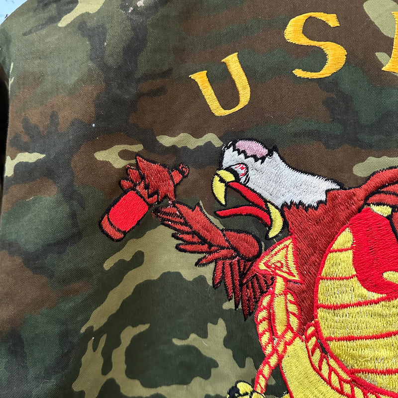 1970’s Vietnam War Okinawa Made ERDL Camo Souvenir Jacket