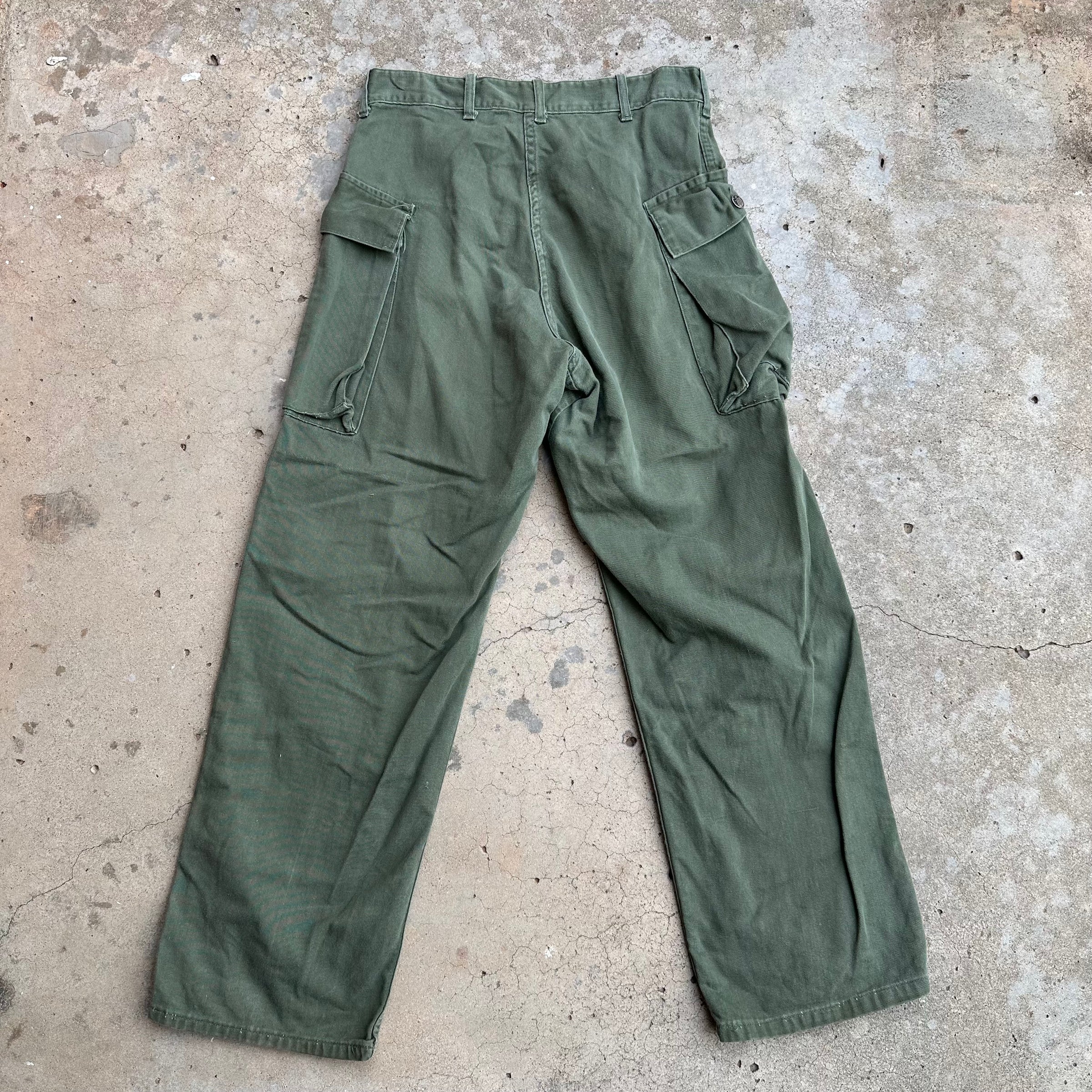 1950’s US Military 13 Star Sateen Fatigue Pants