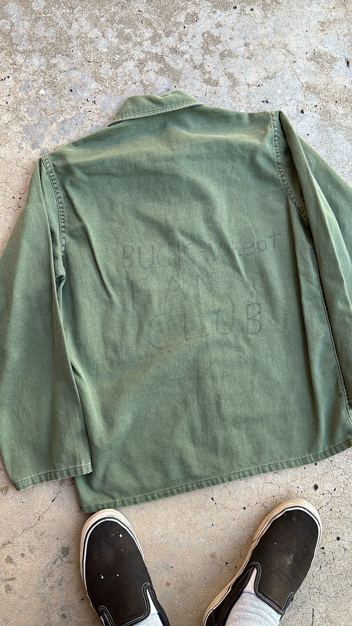 1950's US Army First Pattern OG-107 Fatigue Shirt Small – Little