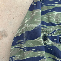1960’s Vietnam War TO78 Okinawa Tiger Stripe Camo Shirt A-L
