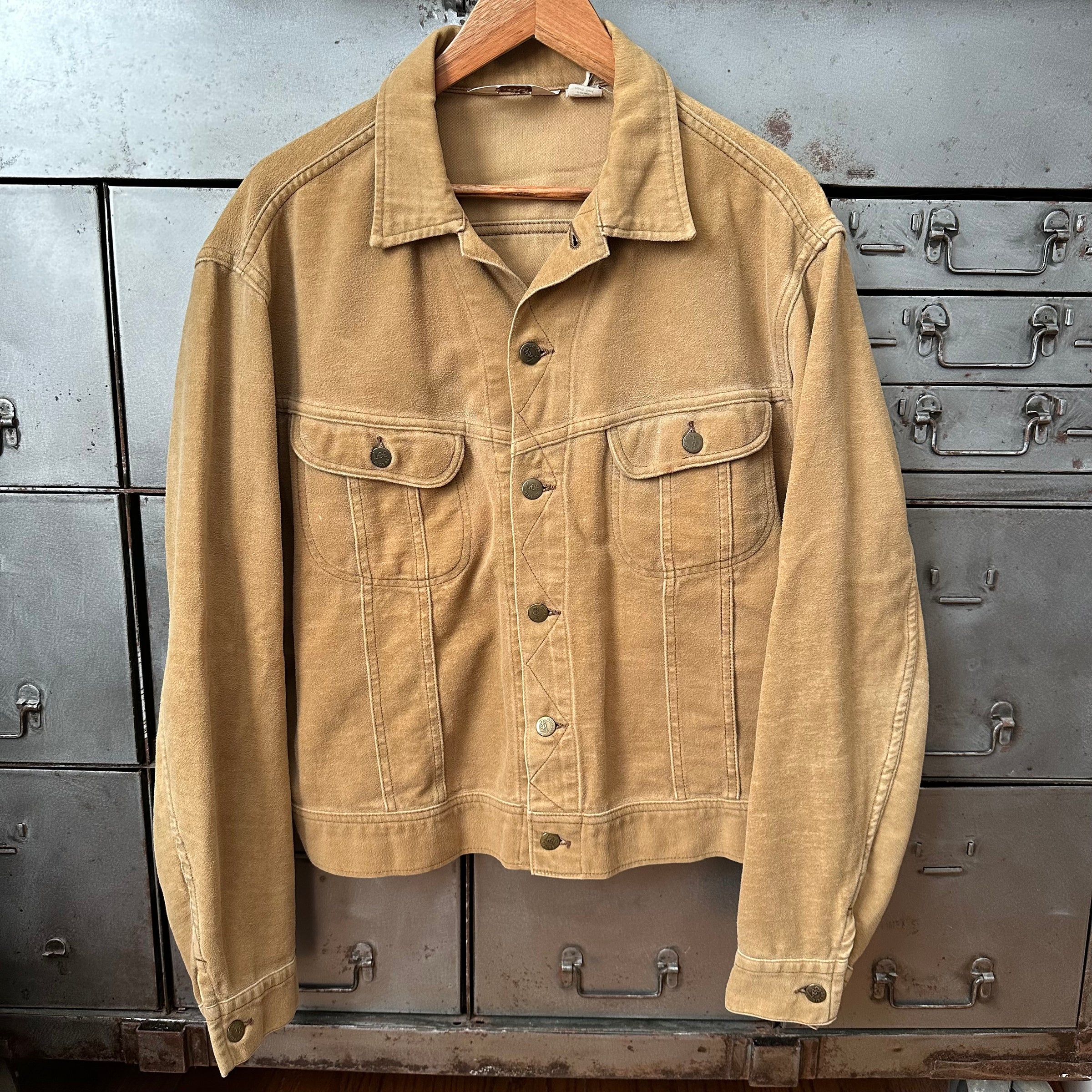 1970’s Lee Riders Type 220 Chamois Jacket 25” Chest