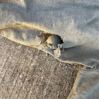 1910’s/20’s Grey Flax Wool Pullover Work Shirt XL