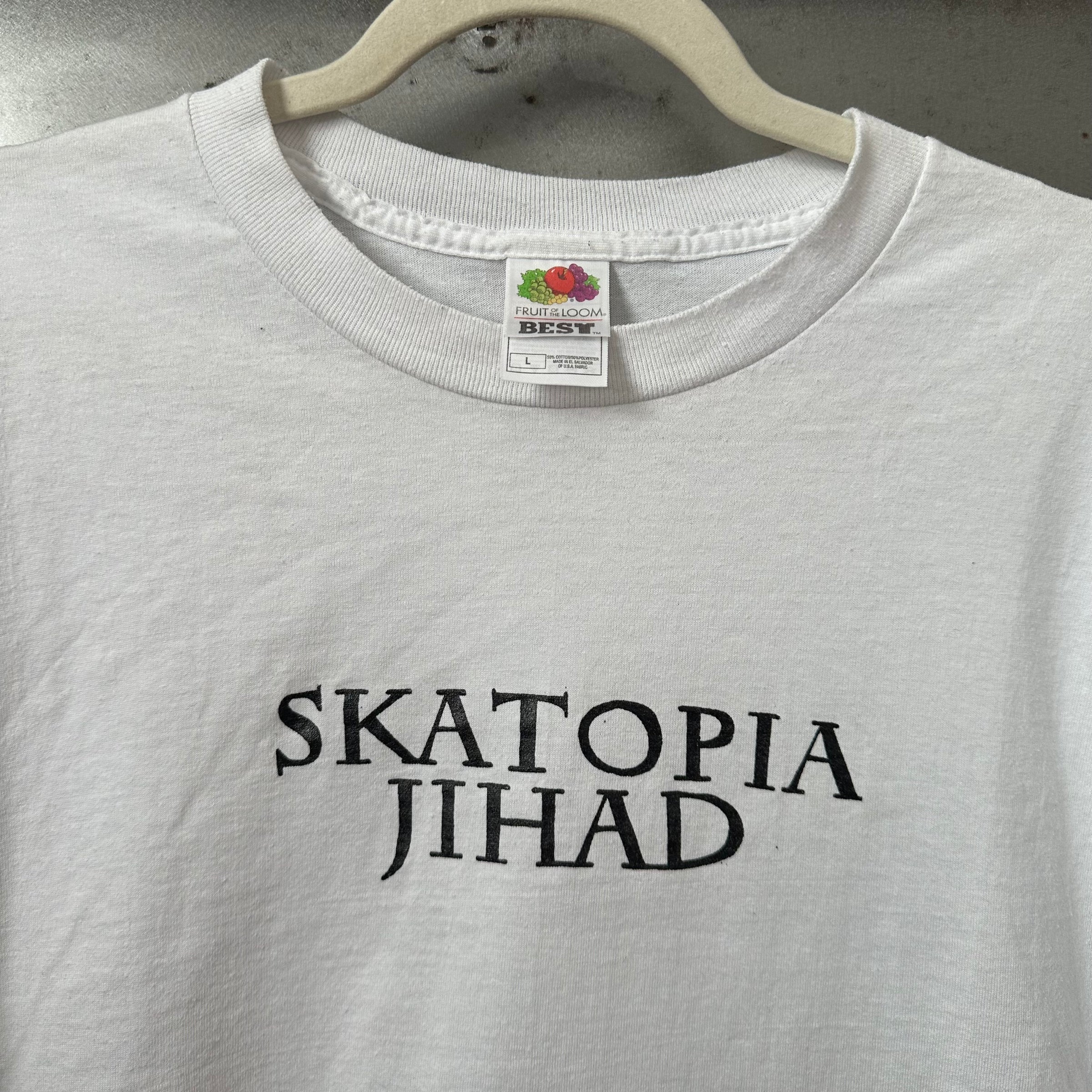 1990’s/Y2K Skatopia Jihad Skateboard Park T-Shirt Large