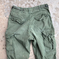 1960’s Vietnam War Poplin Jungle Pants Small Long