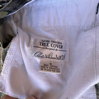 1980’s/90’s Game Tracker Tree Cover Camo Hunting Pants 29” - 33” x 29”