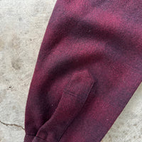 1970’s Pendleton Shadow Plaid Western Shirt Medium