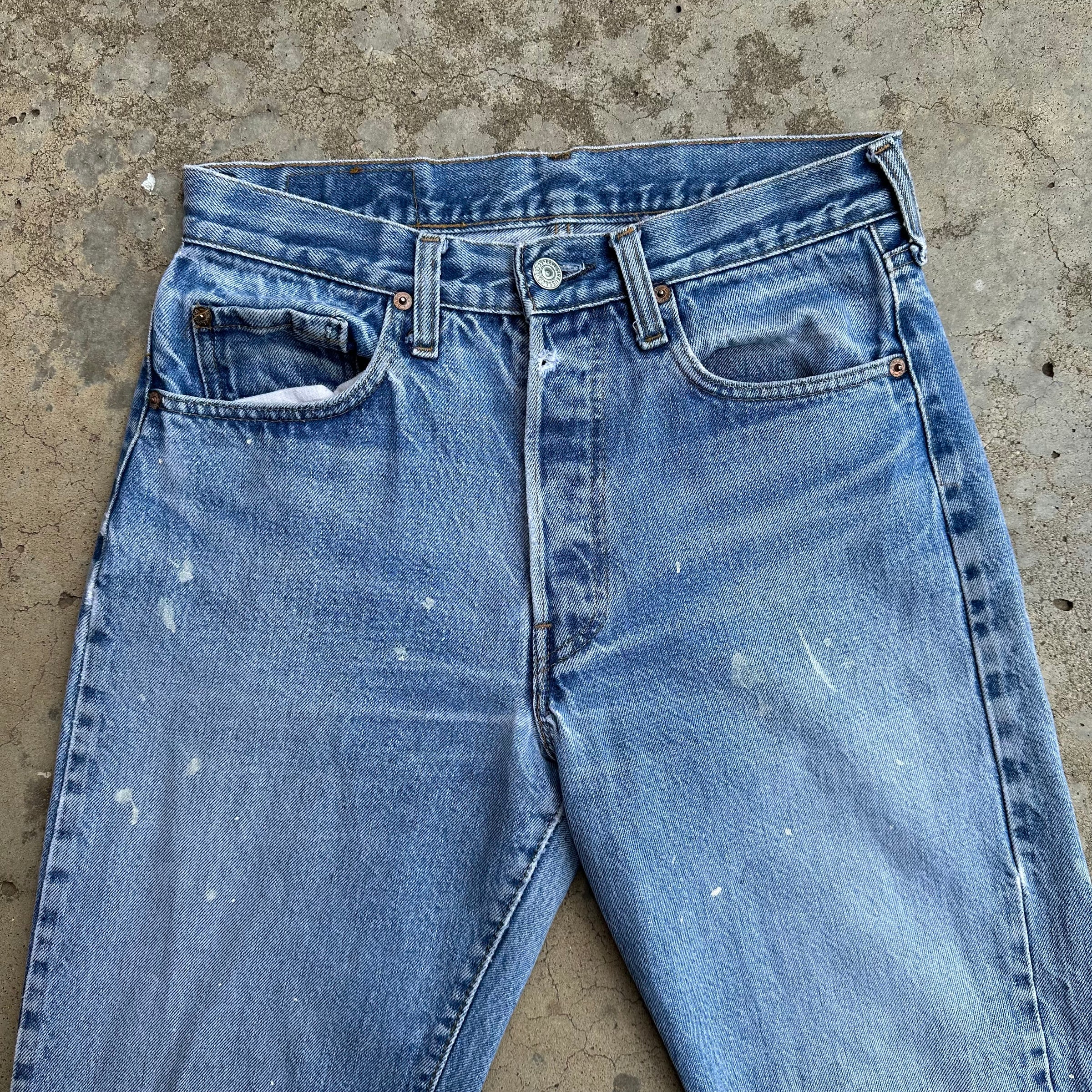 1980’s Levi’s 501 Selvedge Denim Jeans 29” Waist