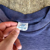 1980’s Paper Thin Navy Adidas T-Shirt Large