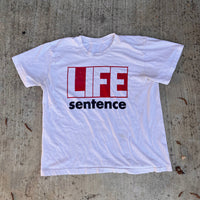 1980’s Life Sentence Band T-Shirt Large