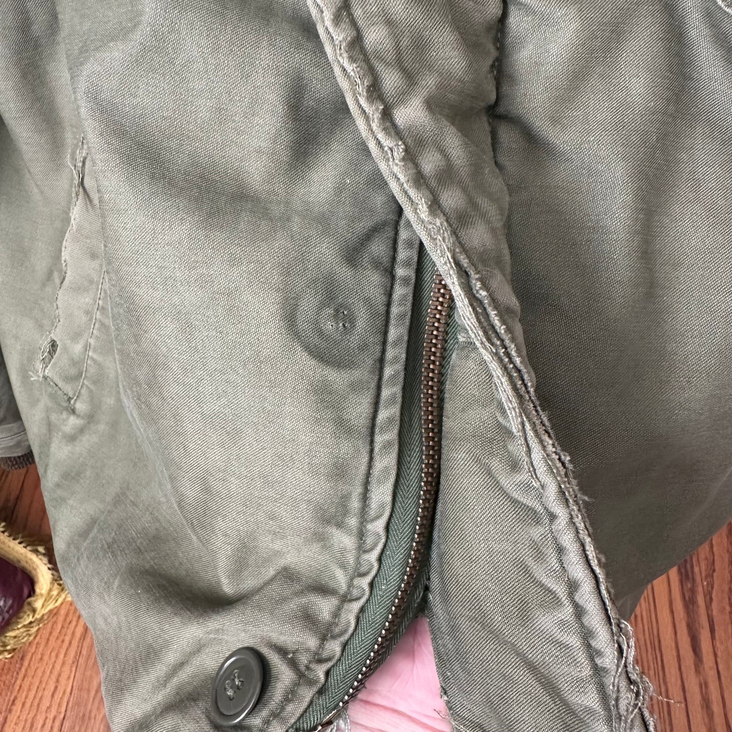 1960’s First Pattern Stenciled A-2 Deck Jacket Large