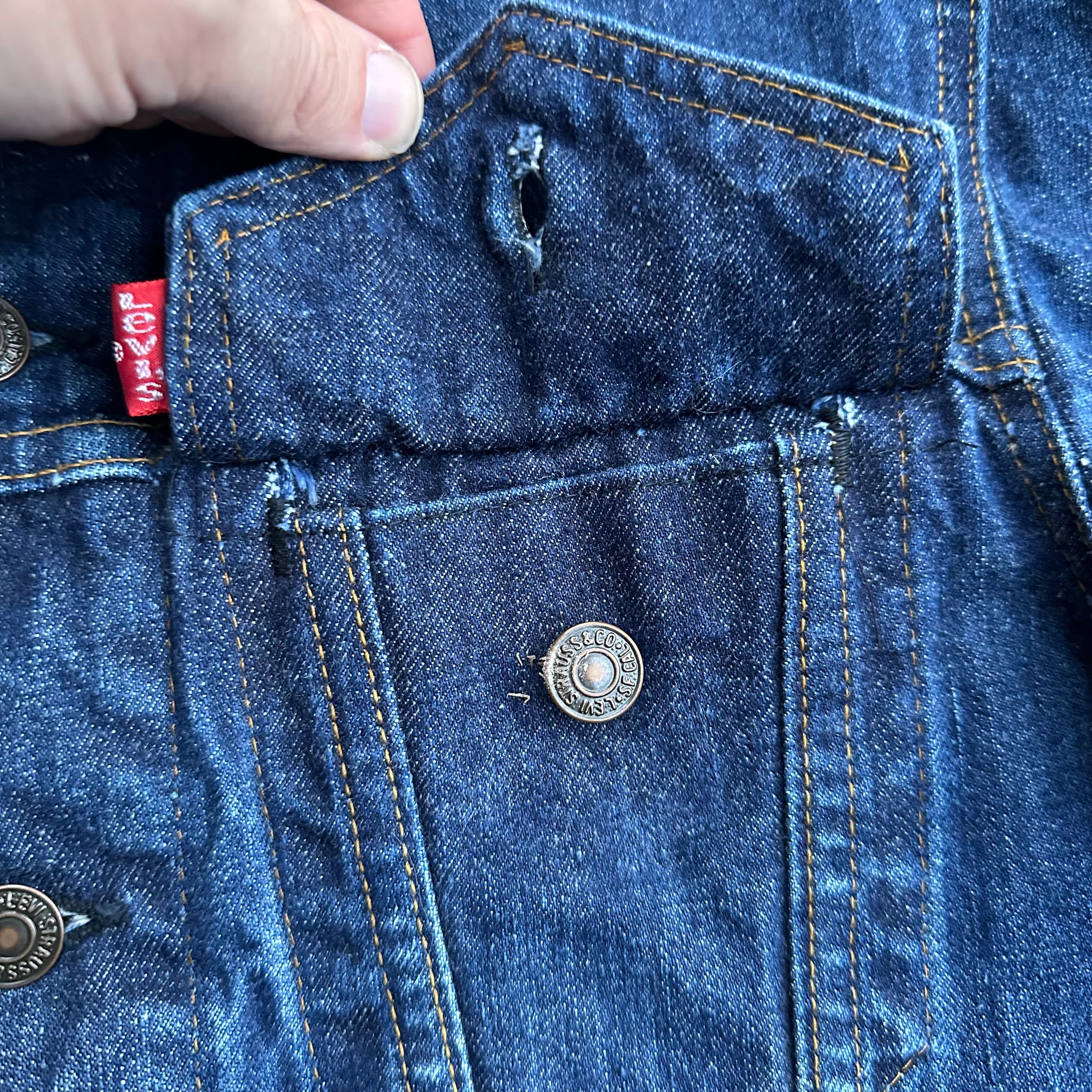1970’s Levi’s 70505 Type 3 Denim Jacket Size 38