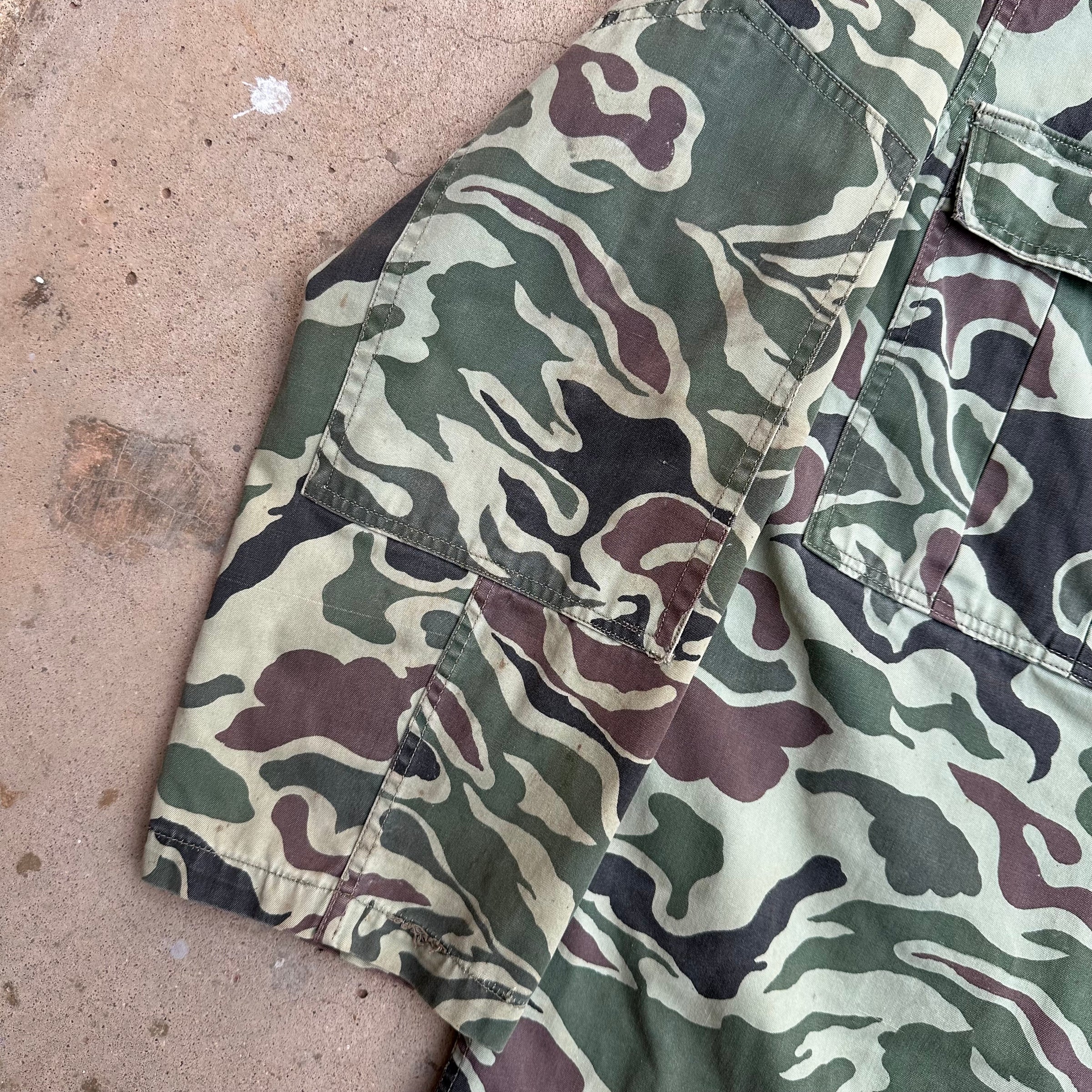1970’s Korean Army Special Forces Noodle Camo Jacket