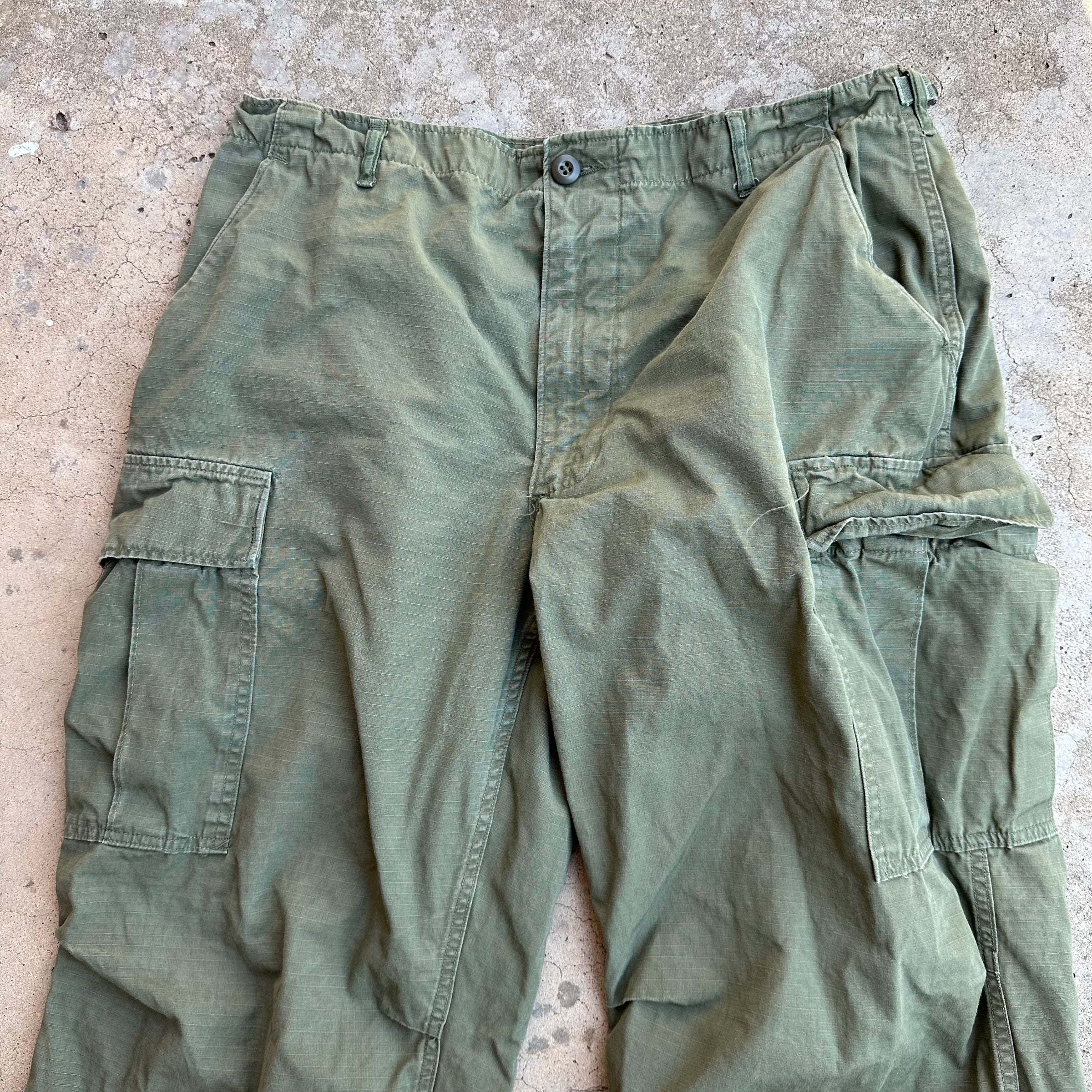 1960’s Vietnam War Ripstop Jungle Pants Large Regular