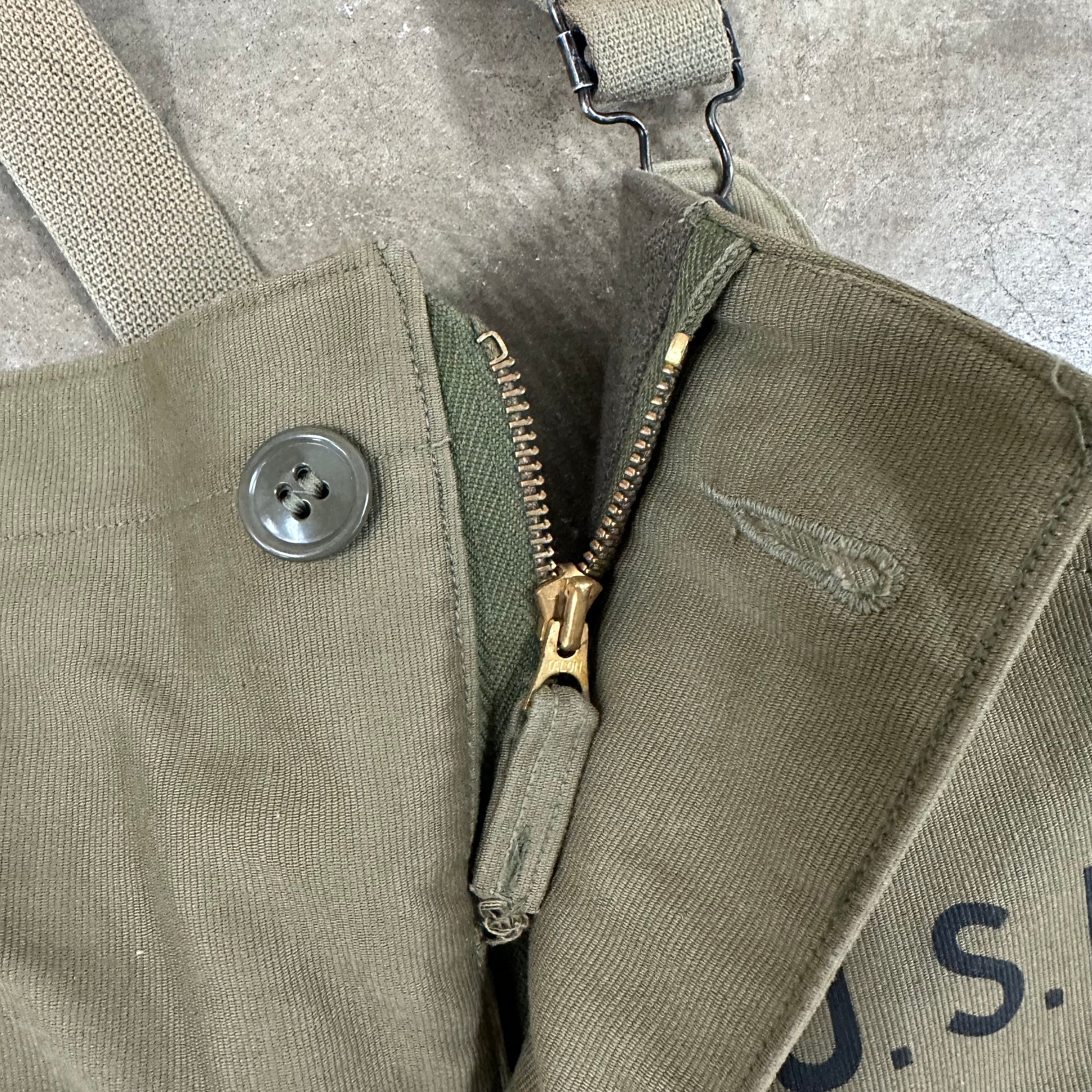 1940’s WWII USN Deck Overalls Size Small