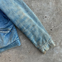 1960’s Maverick Blue Bell Sherpa Lined Denim Jacket Size 40