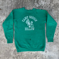 1960’s Camp Bobbin Hollow Flock Print Crewneck Sweatshirt