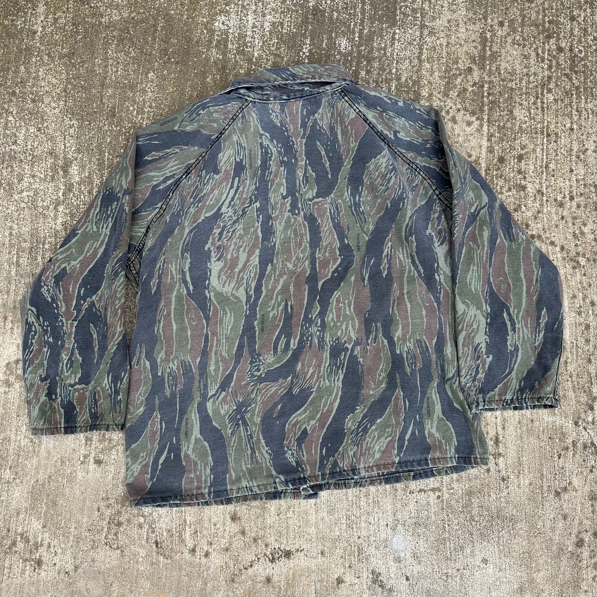 1970’s Ranger Reversible Vertical Tiger Stripe Hunting Jacket