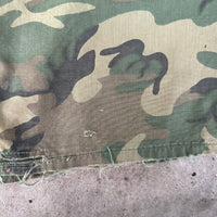 1960’s Vietnam War Poplin ERDL Camo Jungle Jacket Medium Regular