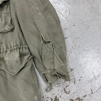 1940’s WWII Thrashed M-43 Field Jacket Size 42L