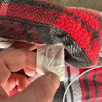 1980’s RedHead Plaid Cotton Flannel Shirt Large