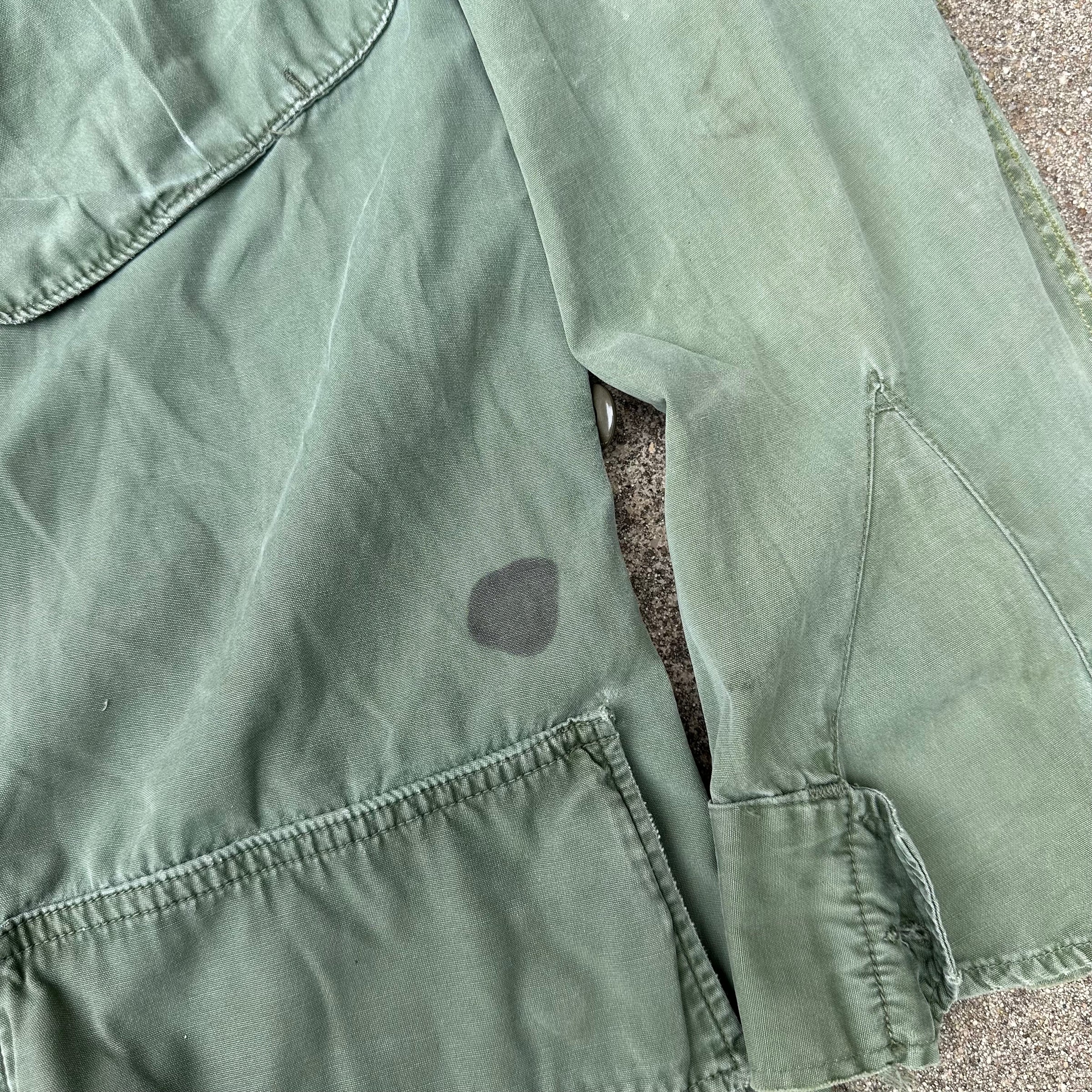 1960’s Vietnam War Second Pattern Poplin Jungle Jacket Large Regular