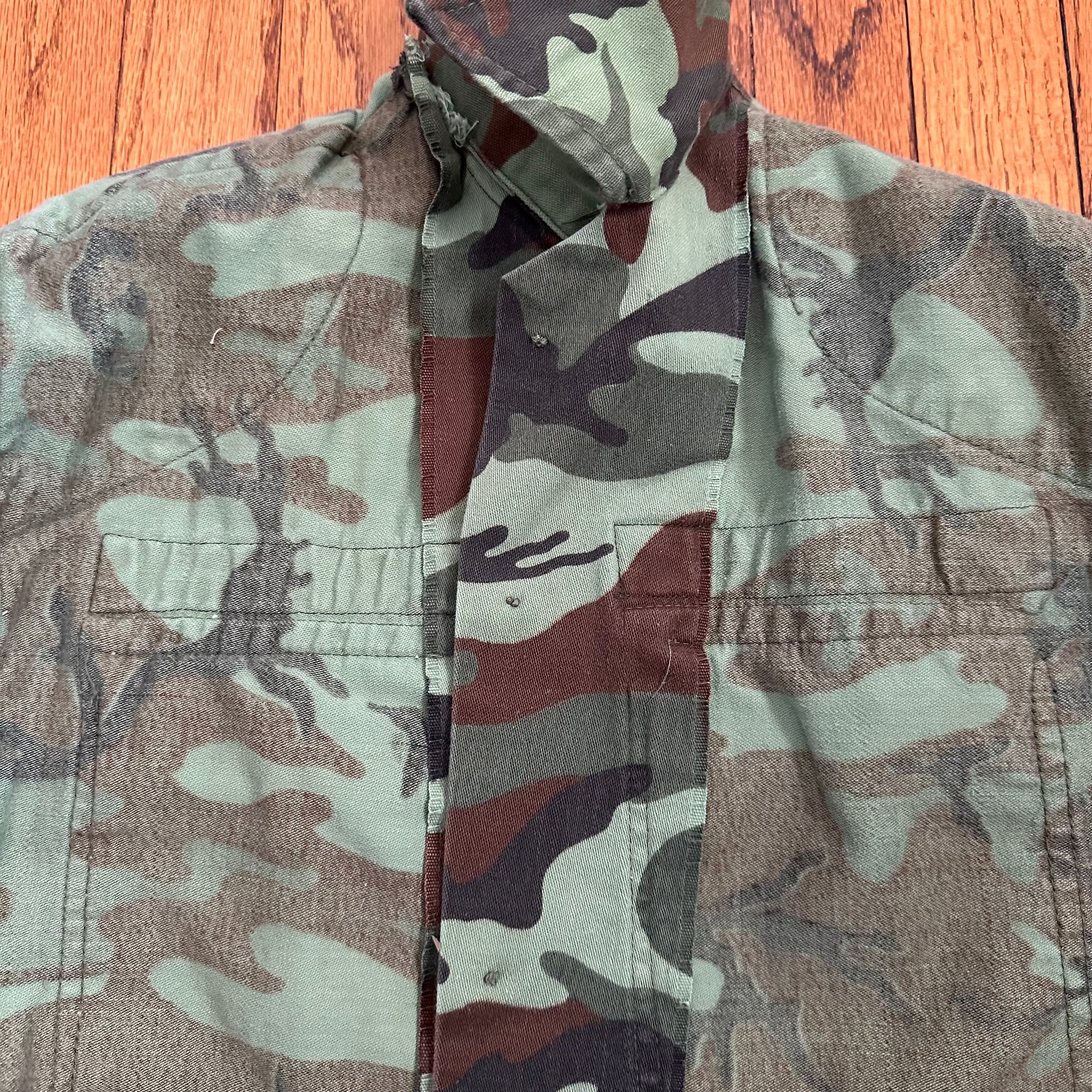1960’s/70’s US Army Patched ARVN BDQ/Ranger Camo Shirt