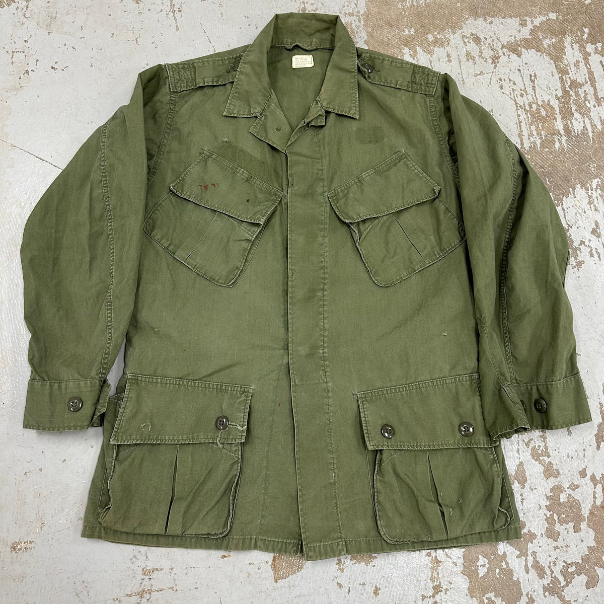 1960’s Vietnam War 2nd Pattern Poplin Jungle Jacket Small Regular